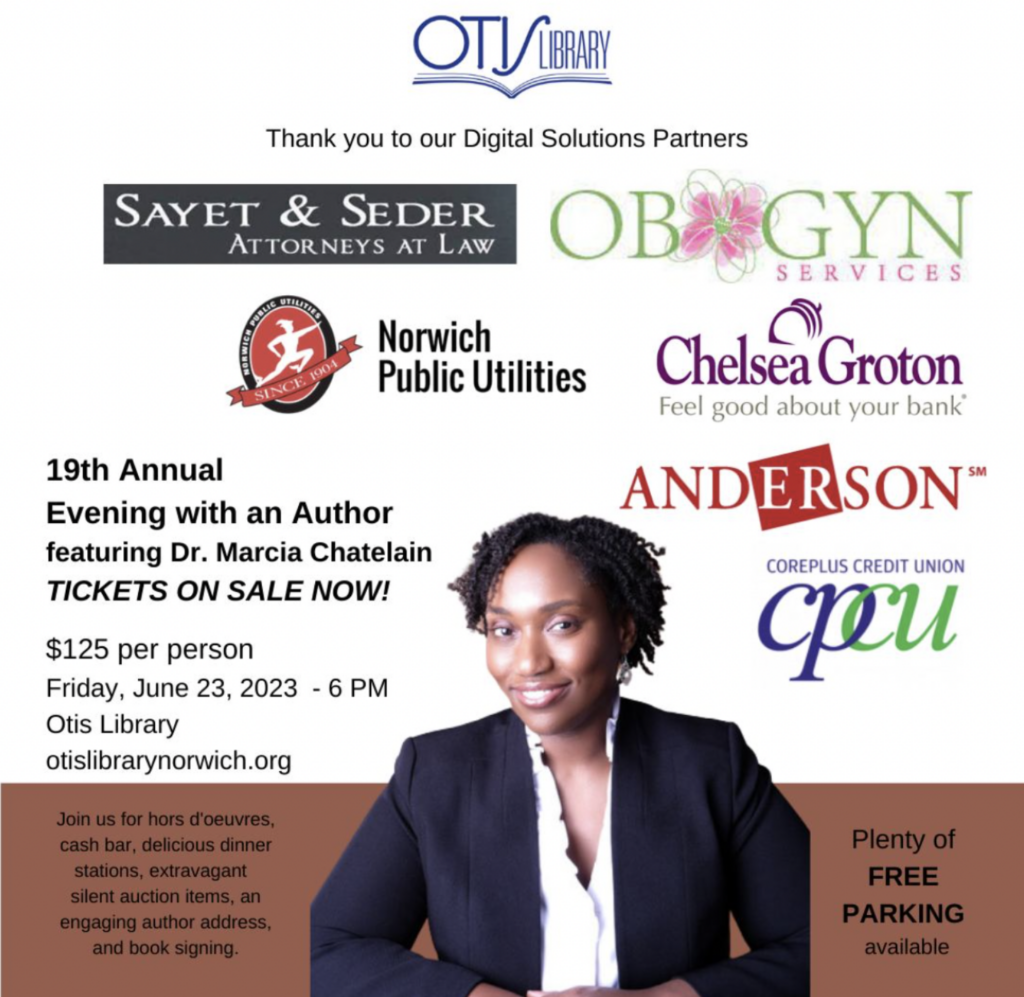 An evening with an Author featuring Dr. Marcia Chatelain - Anderson Law